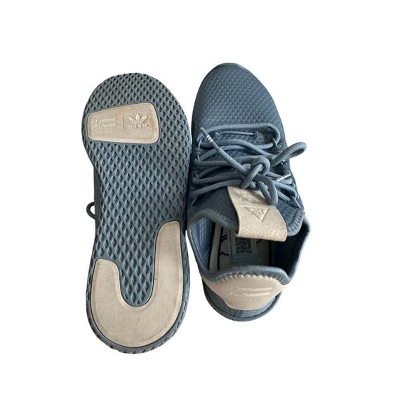 ADIDAS x Pharrell Williams Women's Human Blue Sneakers Size 6.5 - Picture 7 of 7